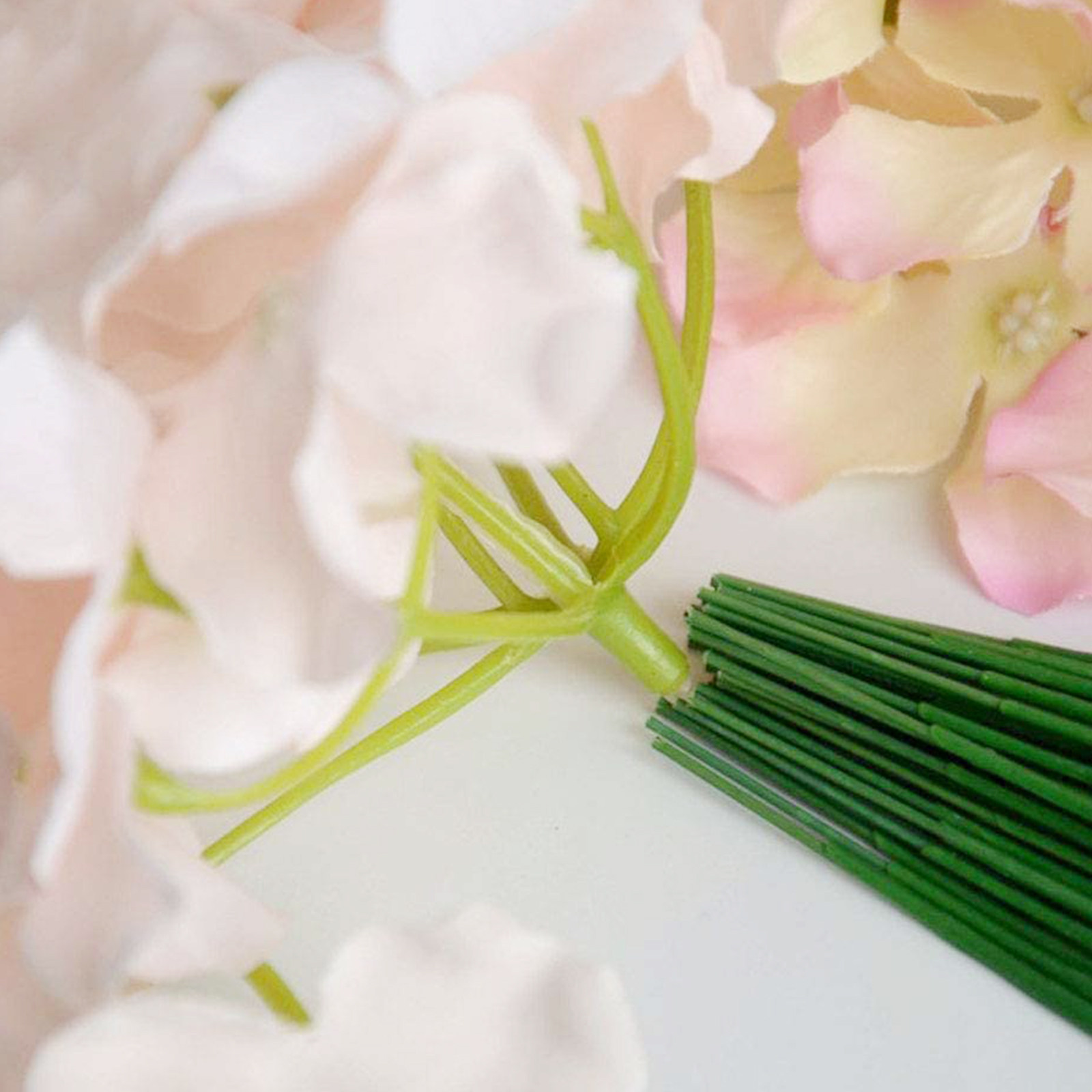 100Pcs Artificial Flower Stems - Gardening Tool Diy 评论和价格