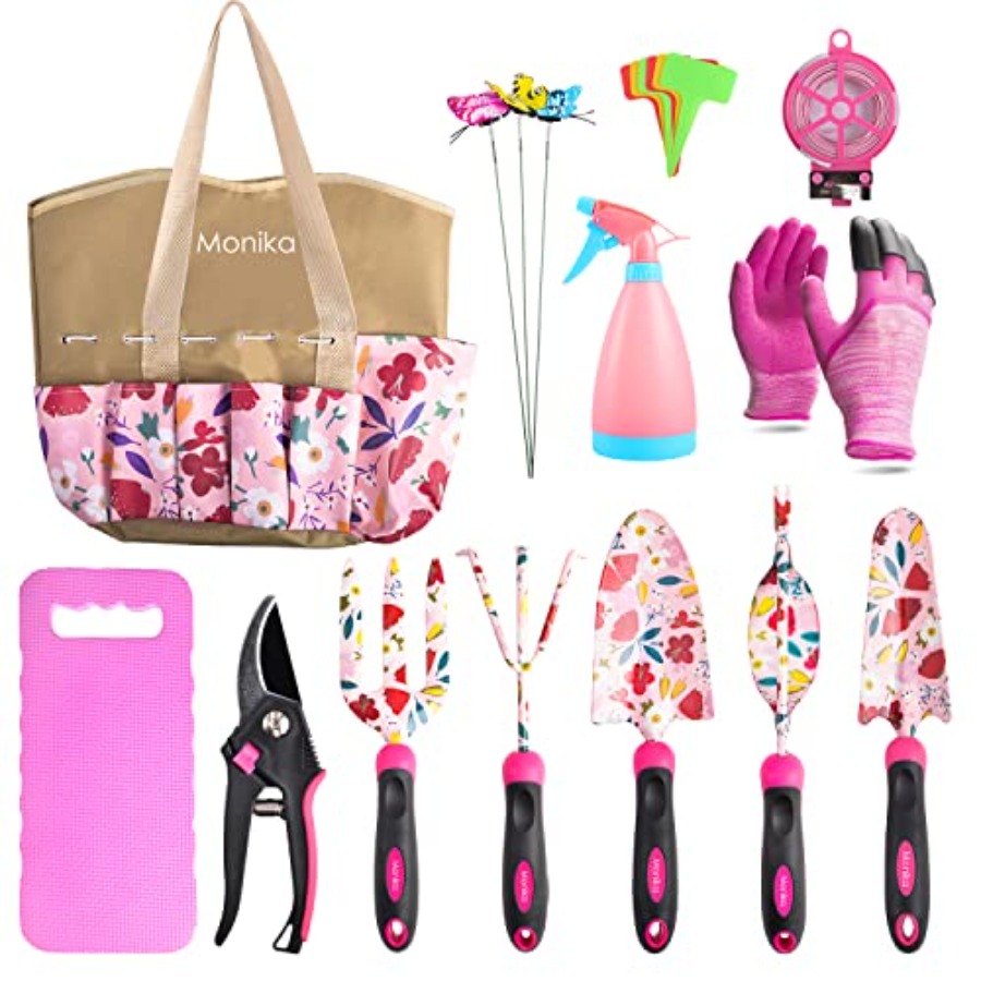 20-Piece Gardening Tool Set fo - Gardening Tools Pink 评论和价格