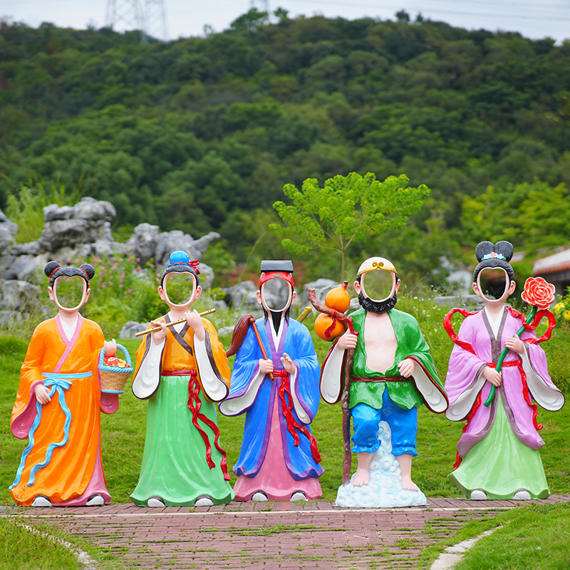 Eight Immortals Crossing the S - Gardening Tools Sketch 评论和价格