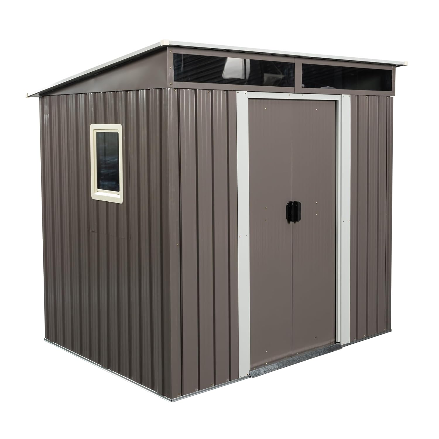 6X5 FT Outdoor Storage Shed, W - Gardening Tool 评论和价格