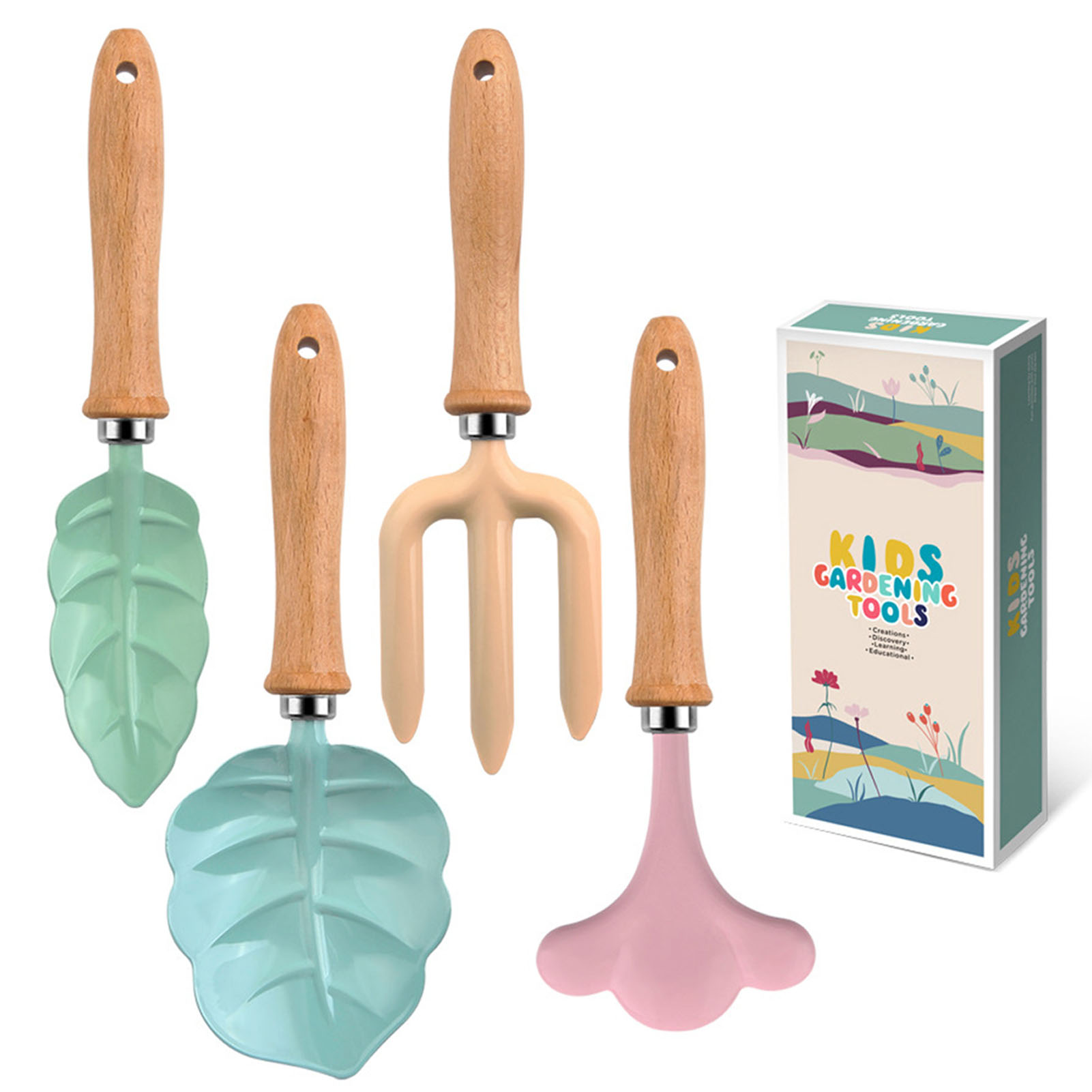 Little Gardener Tool Set Color - Gardening Tools Pink 评论和价格