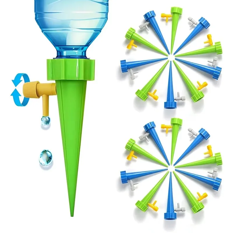 32/64pcs Auto Adjustable Drip  - Root Watering Spike 评论和价格